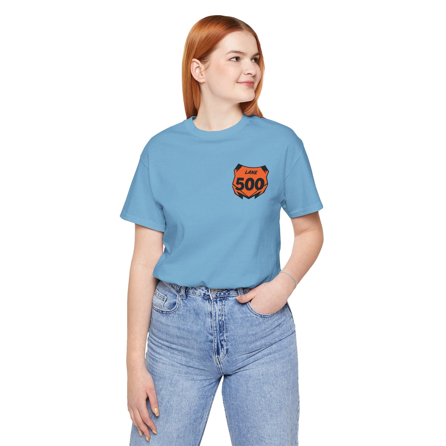 Custom Unisex Number Plate Shirt *You pick the back saying*