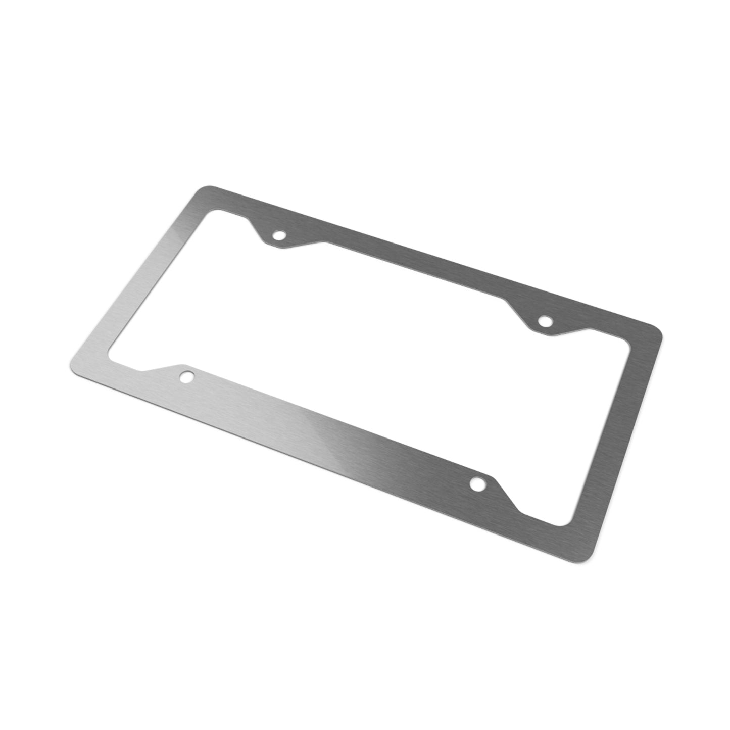 Pink Checker License Plate Frame