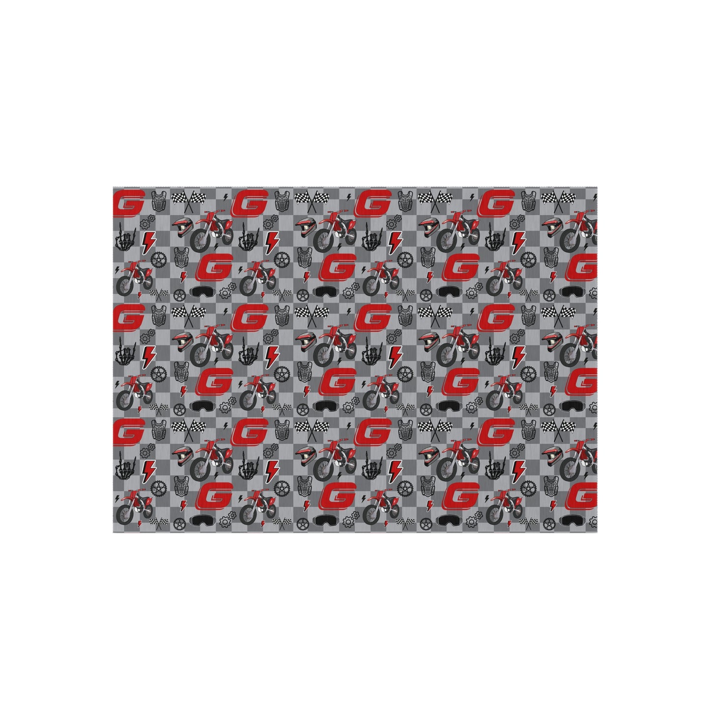Gas Gas Inspired Outdoor/Indoor Rug