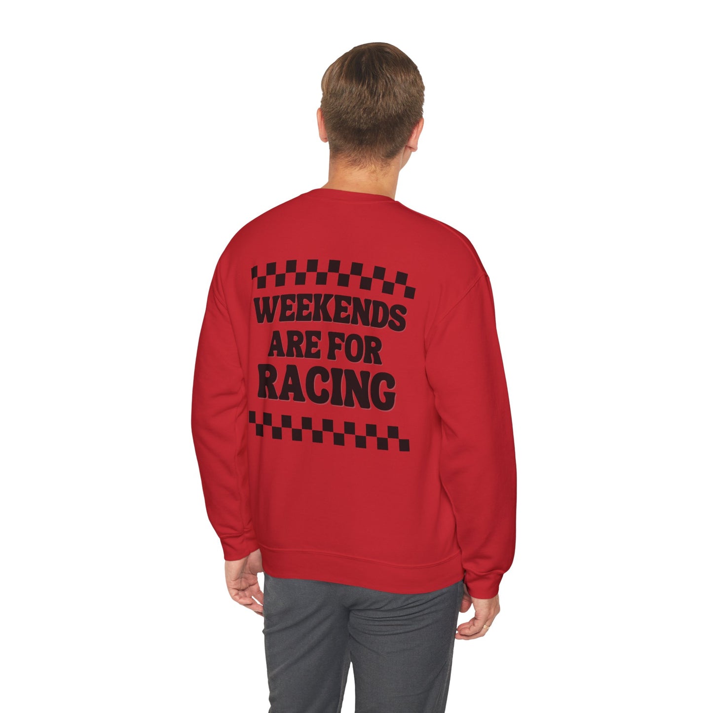 Custom Unisex Number Plate Sweatshirt *You pick back saying*