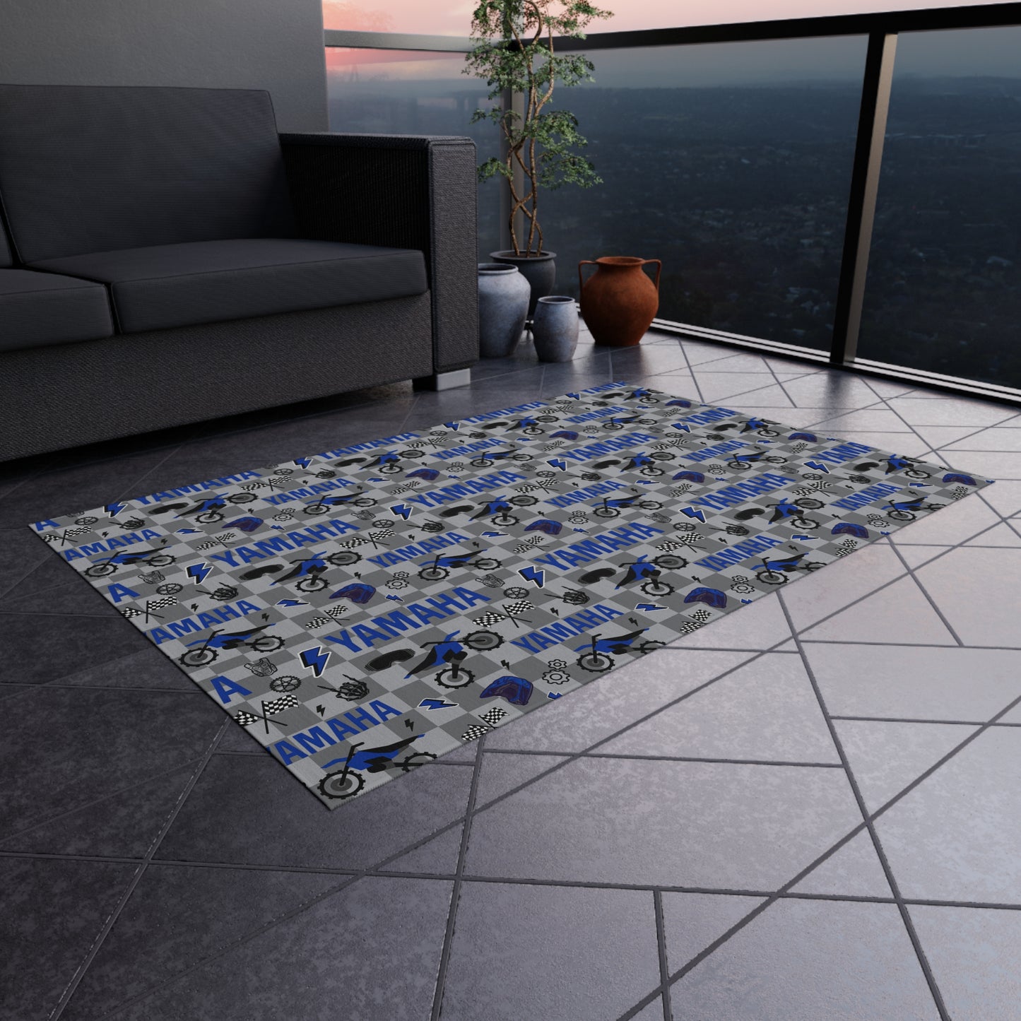 Yamaha Inspired Outdoor/Indoor Rug