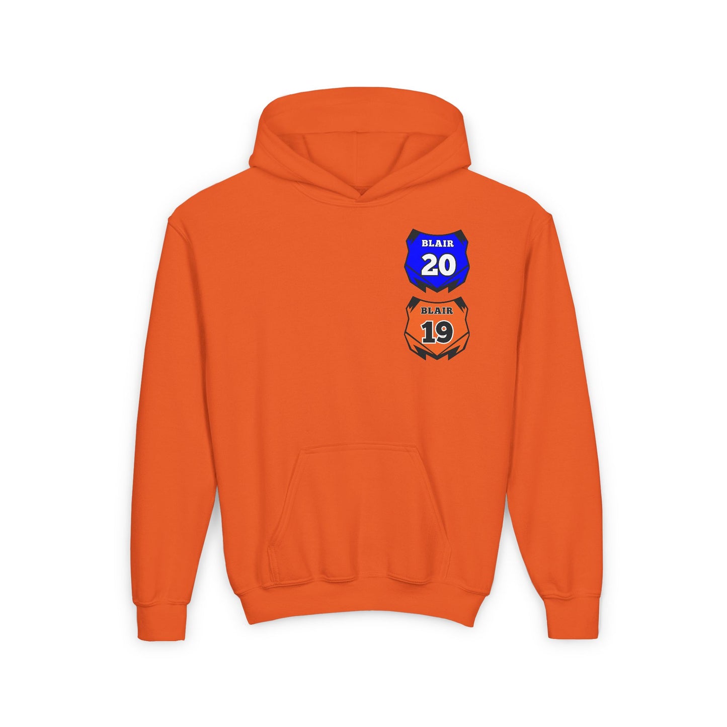 Youth Number Plate Custom Hoodie
