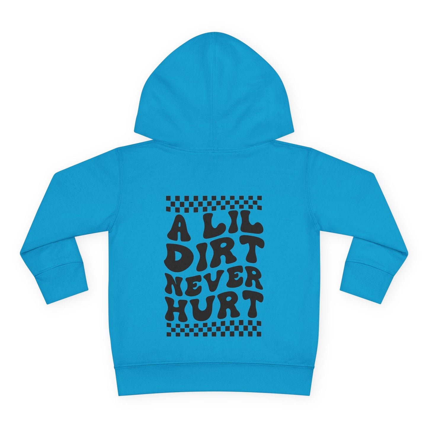 Toddler Custom Number Plate Hoodie *You pick the back saying*
