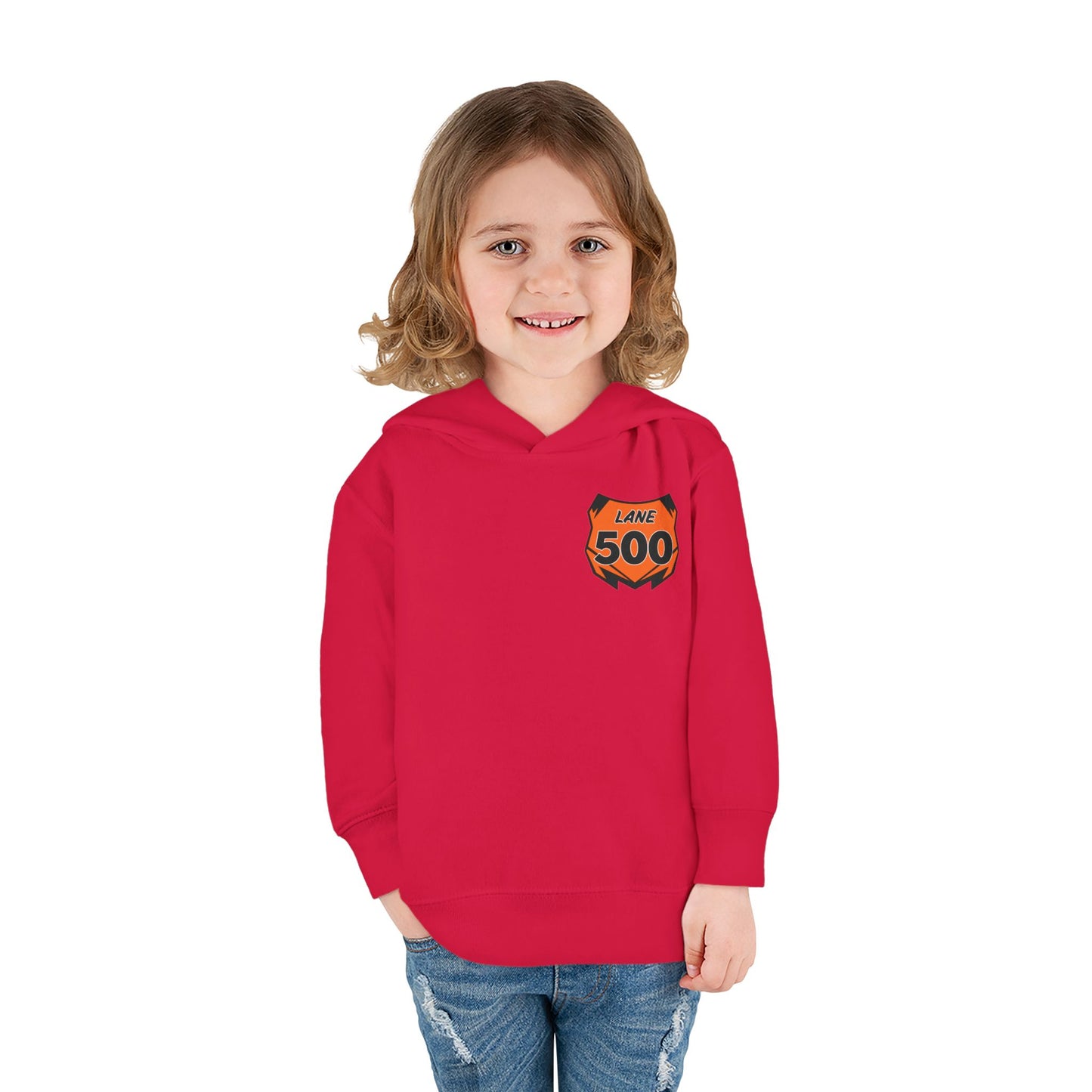 Toddler Custom Number Plate Hoodie *You pick the back saying*