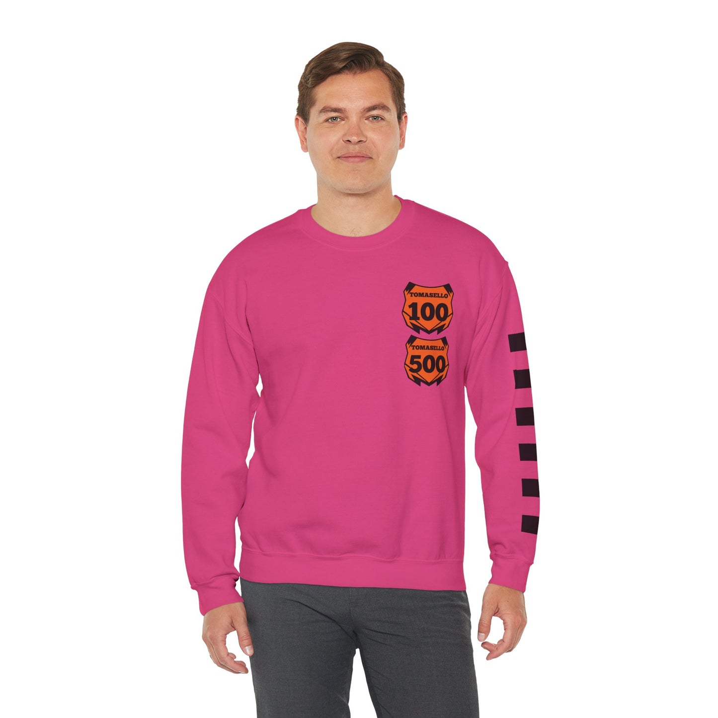 Custom Unisex Number Plate Sweatshirt *You pick back saying*