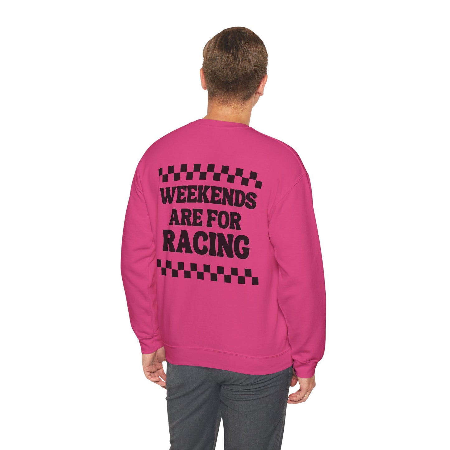Custom Unisex Number Plate Sweatshirt *You pick back saying*