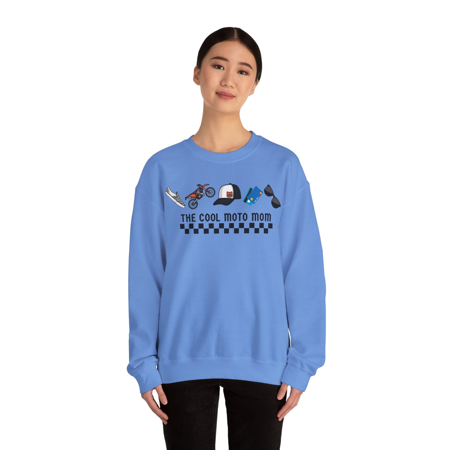 The Cool Moto Mom Custom Sweatshirt