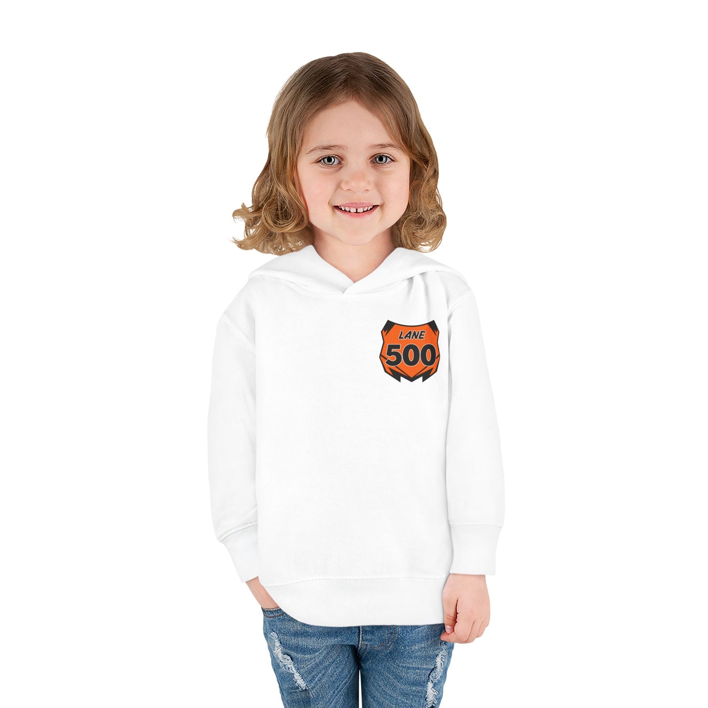 Toddler Custom Number Plate Hoodie *You pick the back saying*