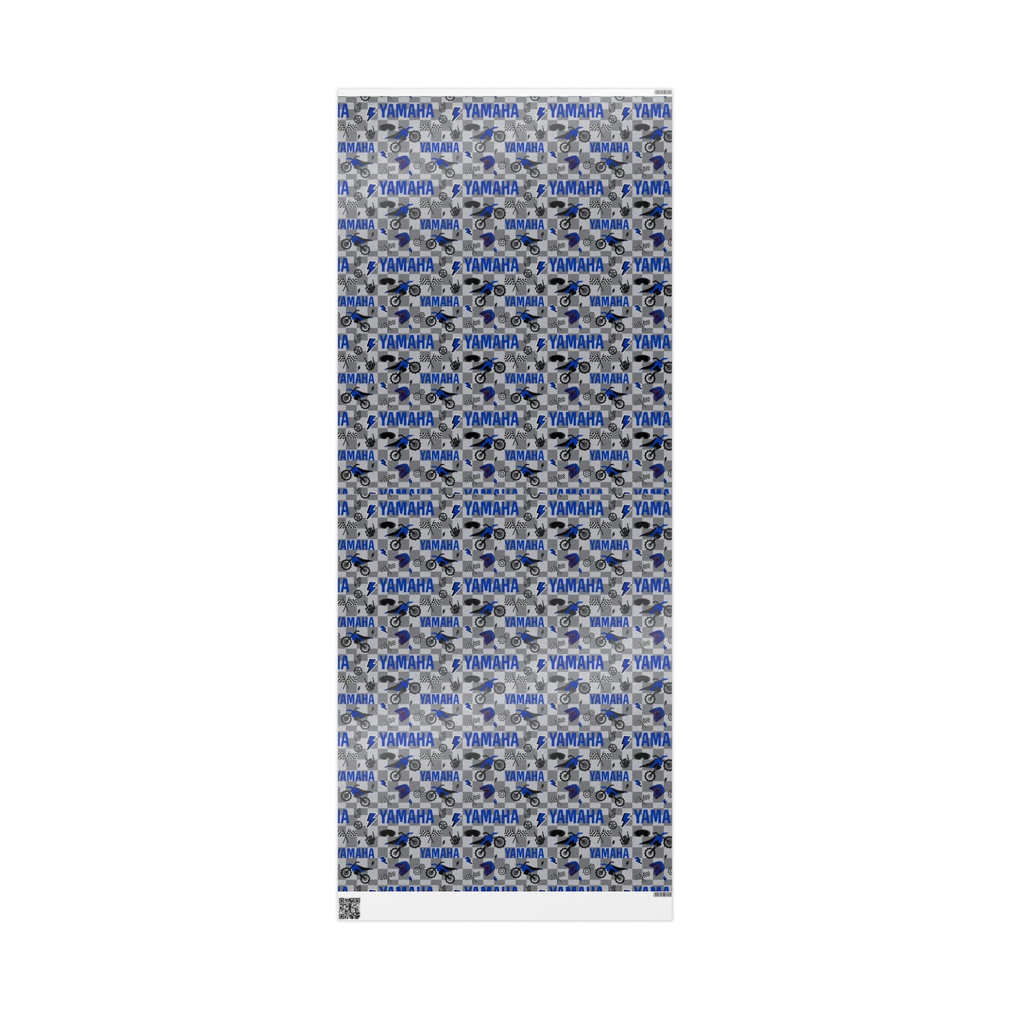 Yamaha Dirt Bike Inspired Gift Wrap