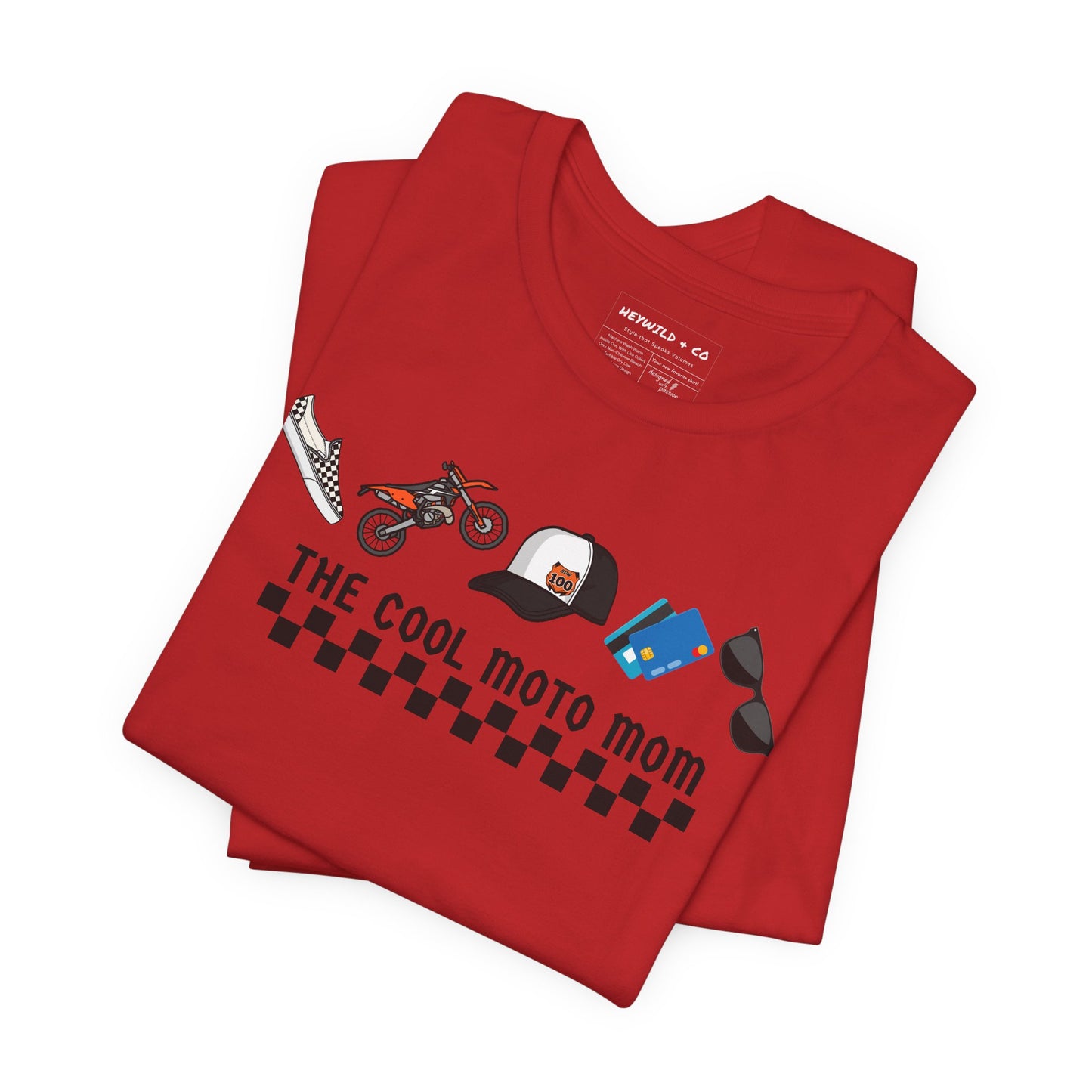 The Cool Moto Mom Custom Shirt