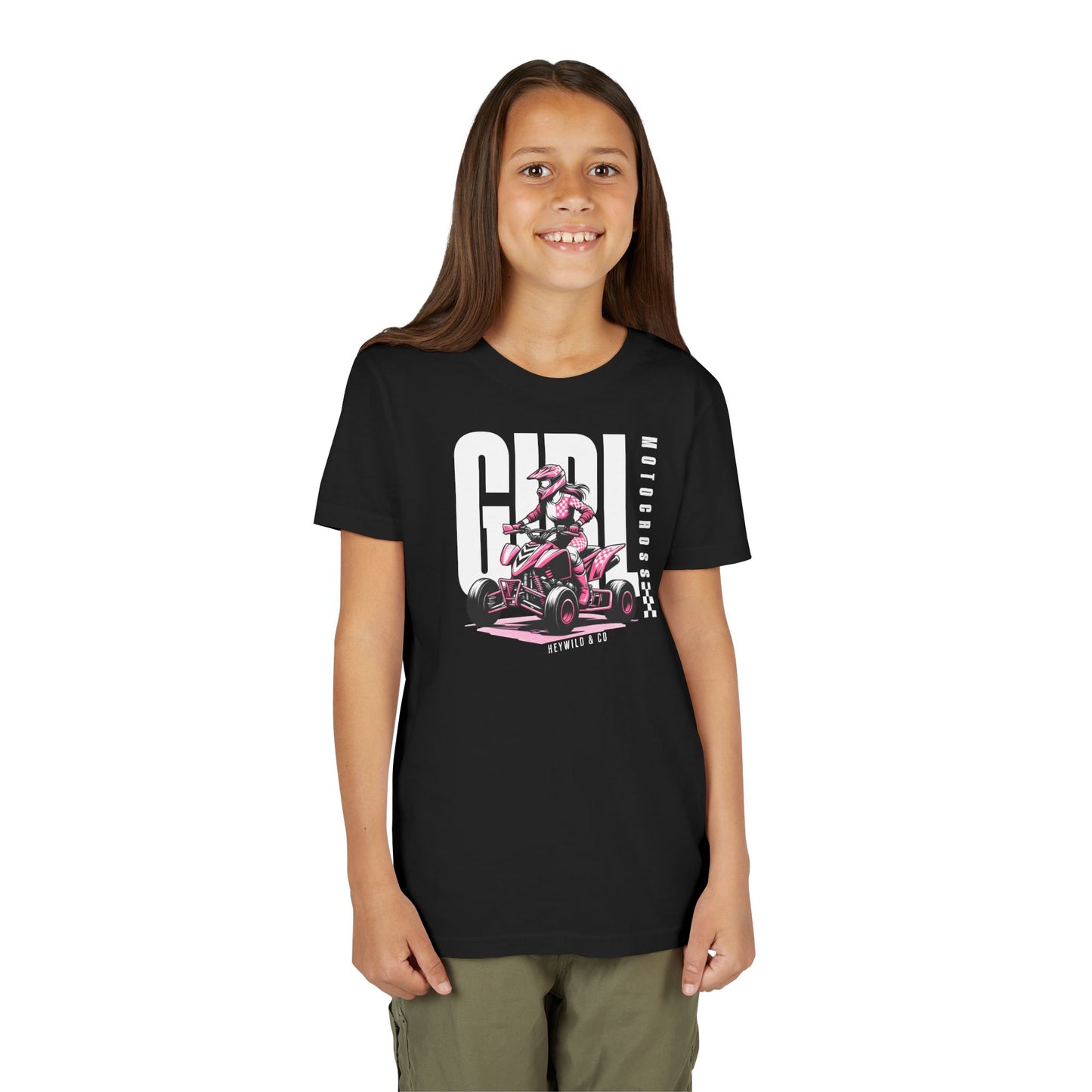 Quad Girl Youth Shirt