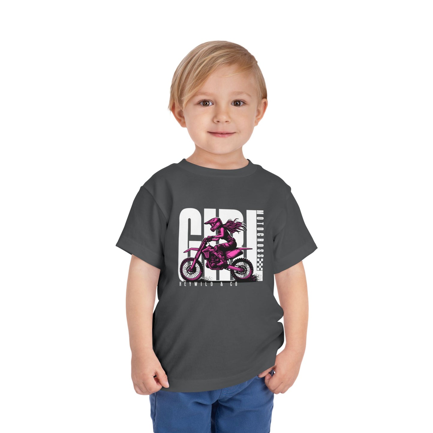 Motocross Girl Toddler Shirt