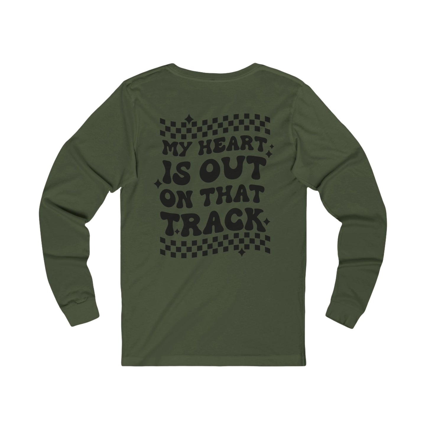 Custom Unisex Number Plate Long Sleeve *You pick back saying*