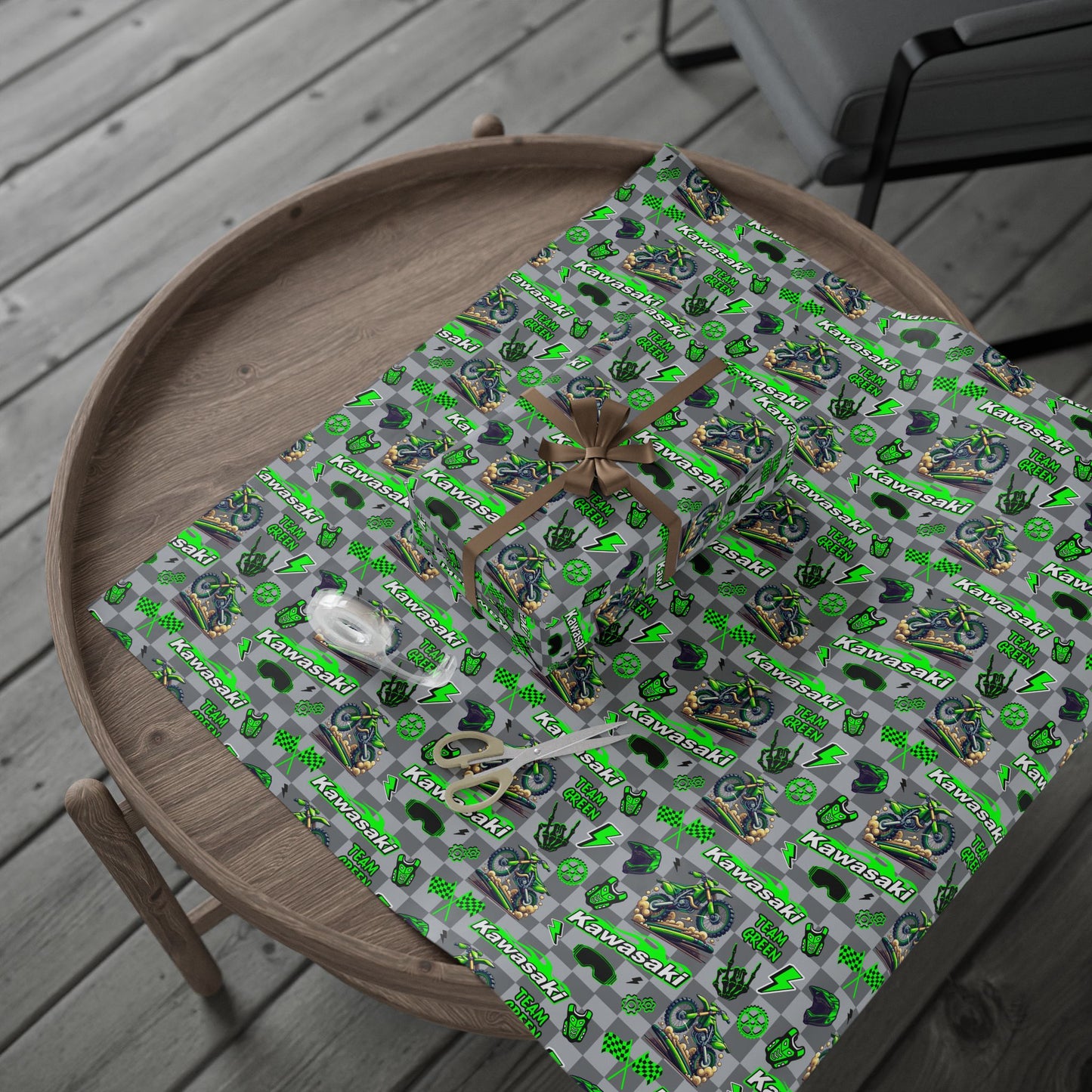 Kawasaki Inspired Gift Wrap