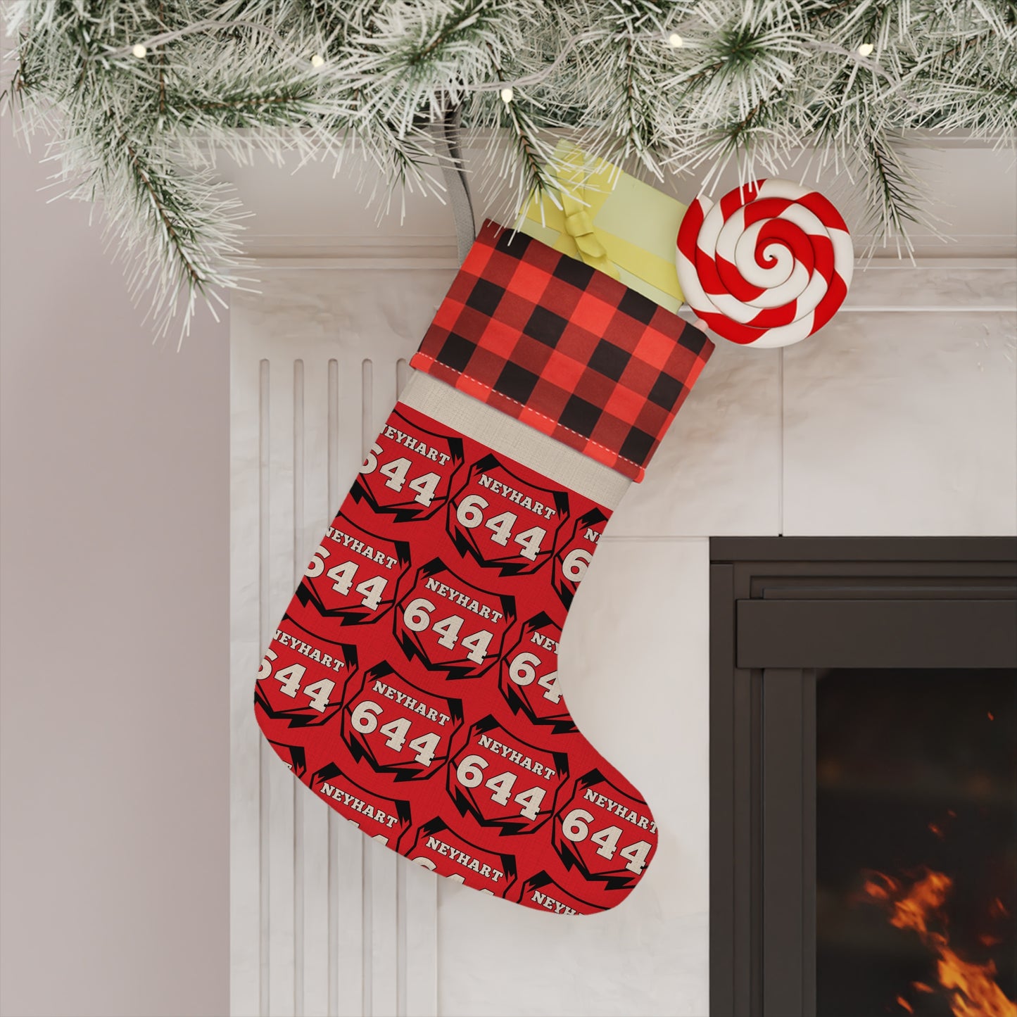 Custom Motocross Christmas Stocking