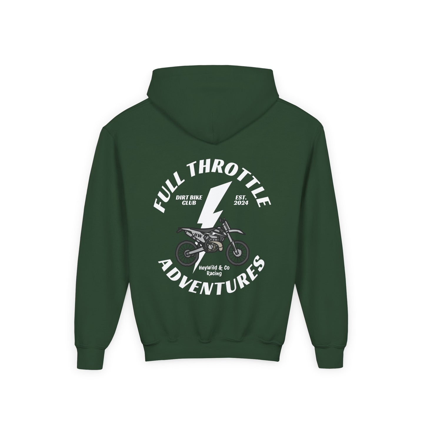 Full Throttle Adventures Youth Hoodie