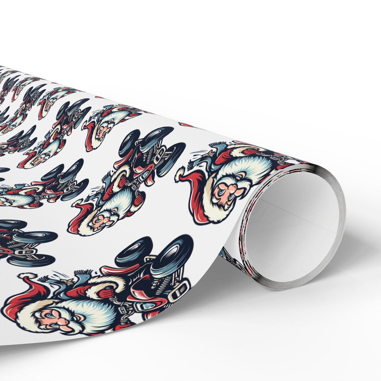 Santa ATV Gift Wrap