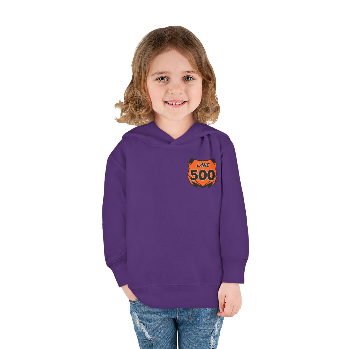 Toddler Custom Number Plate Hoodie *You pick the back saying*