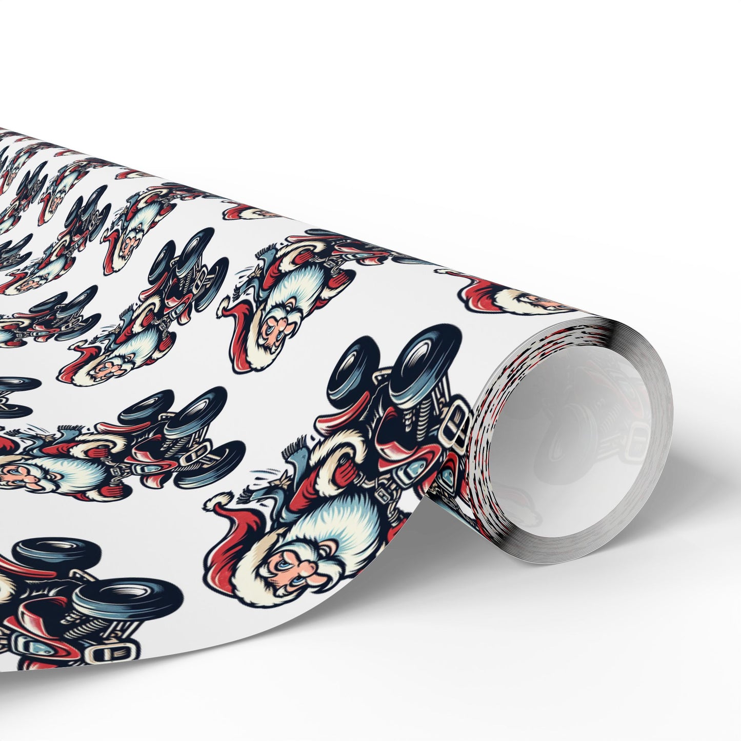 Santa ATV Gift Wrap