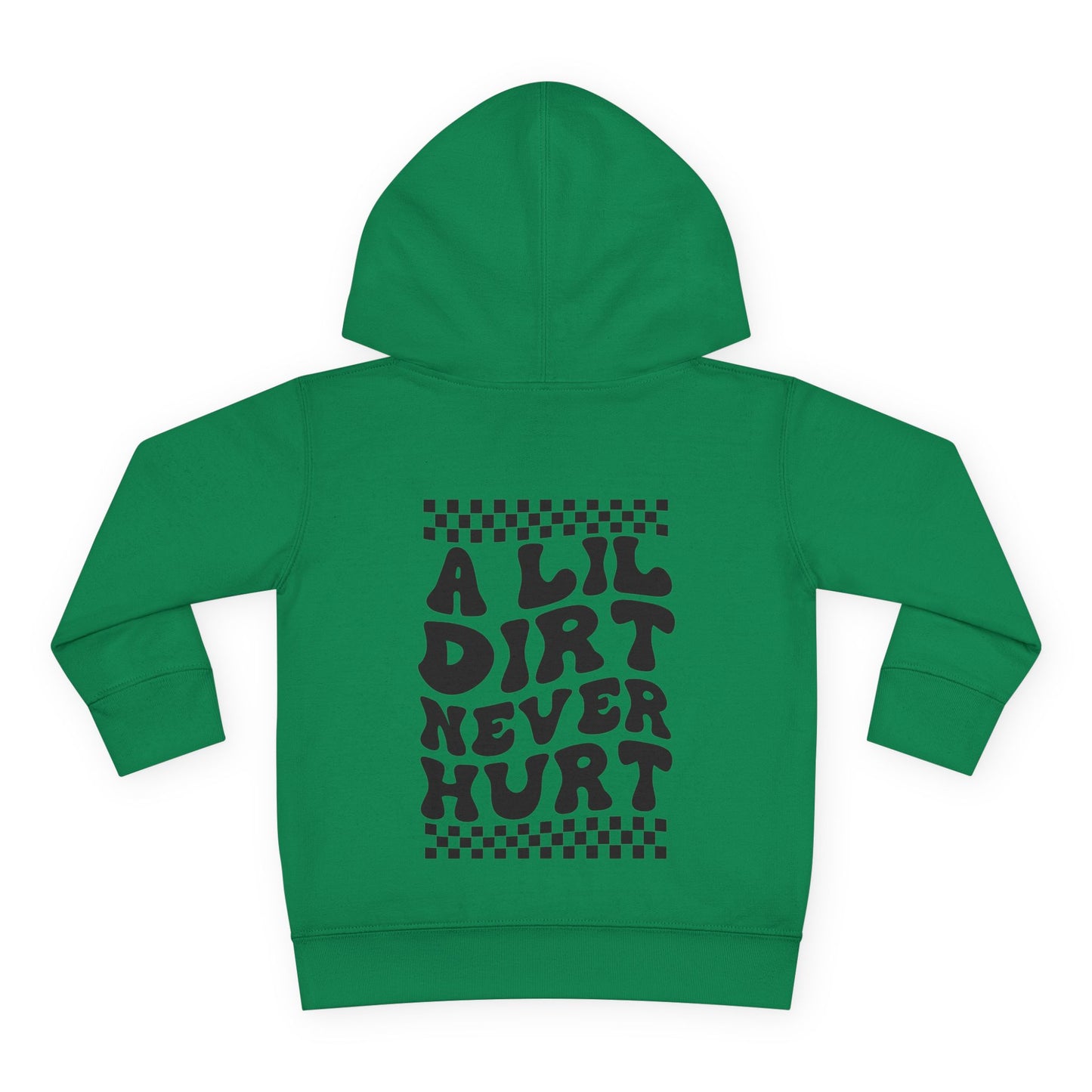 Toddler Custom Number Plate Hoodie *You pick the back saying*