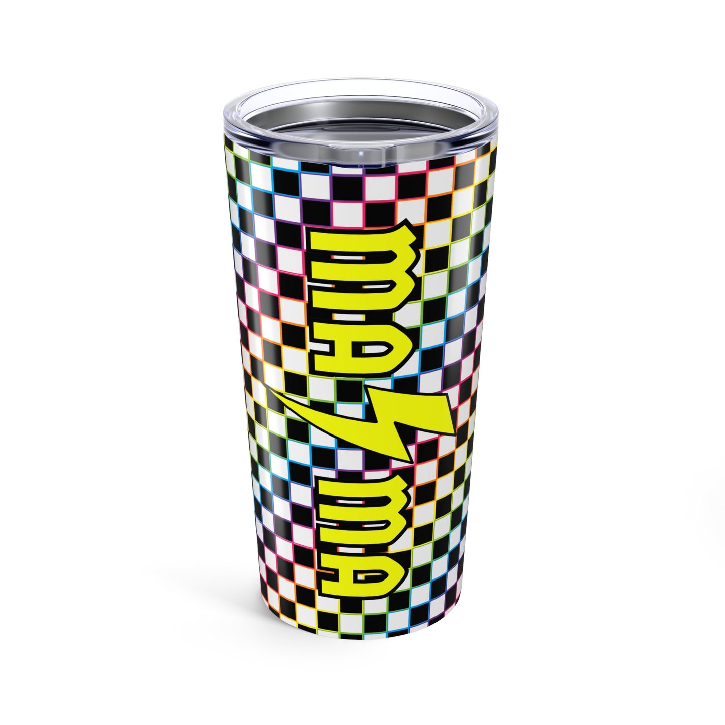 90s Checker Mama 20oz Tumbler