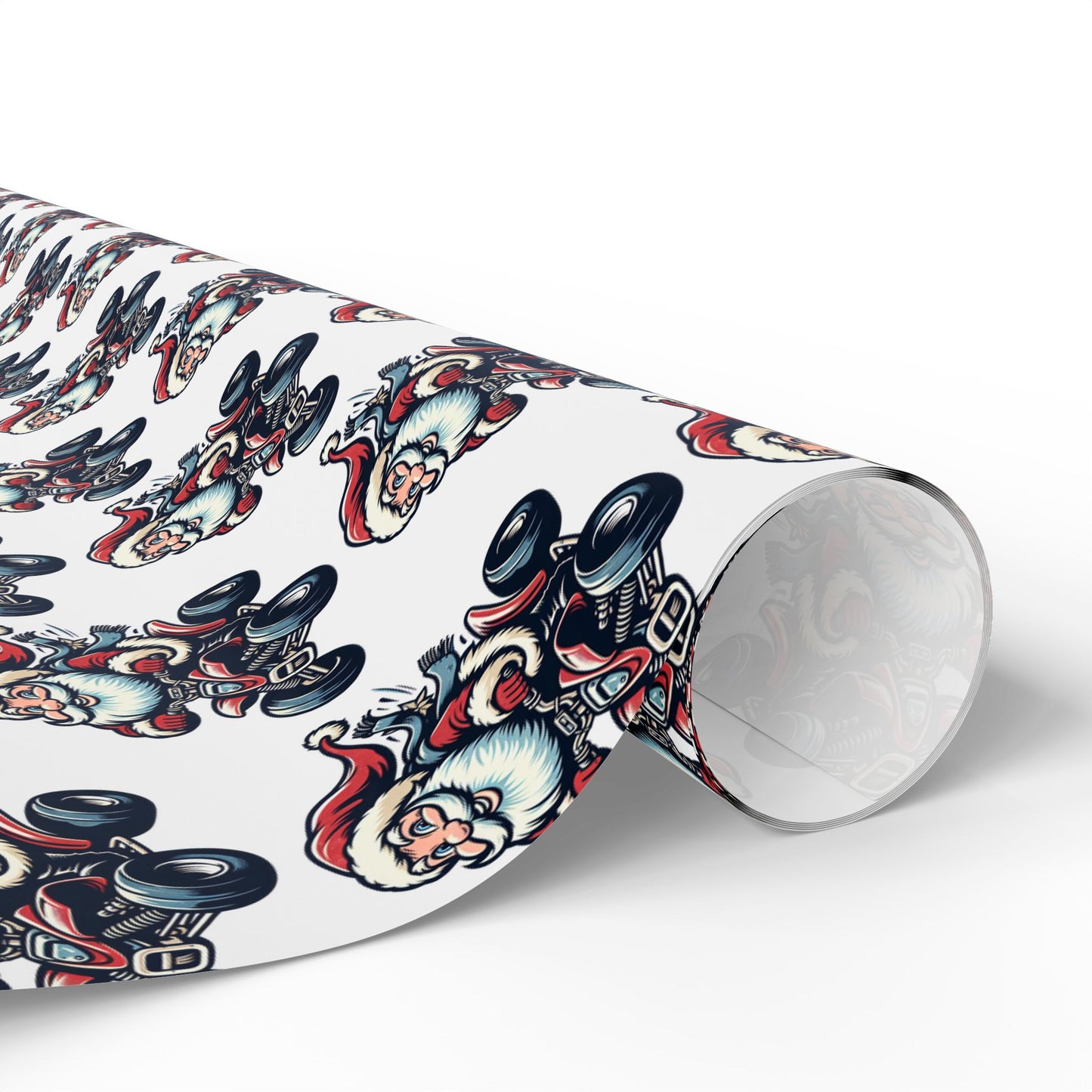 Santa ATV Gift Wrap