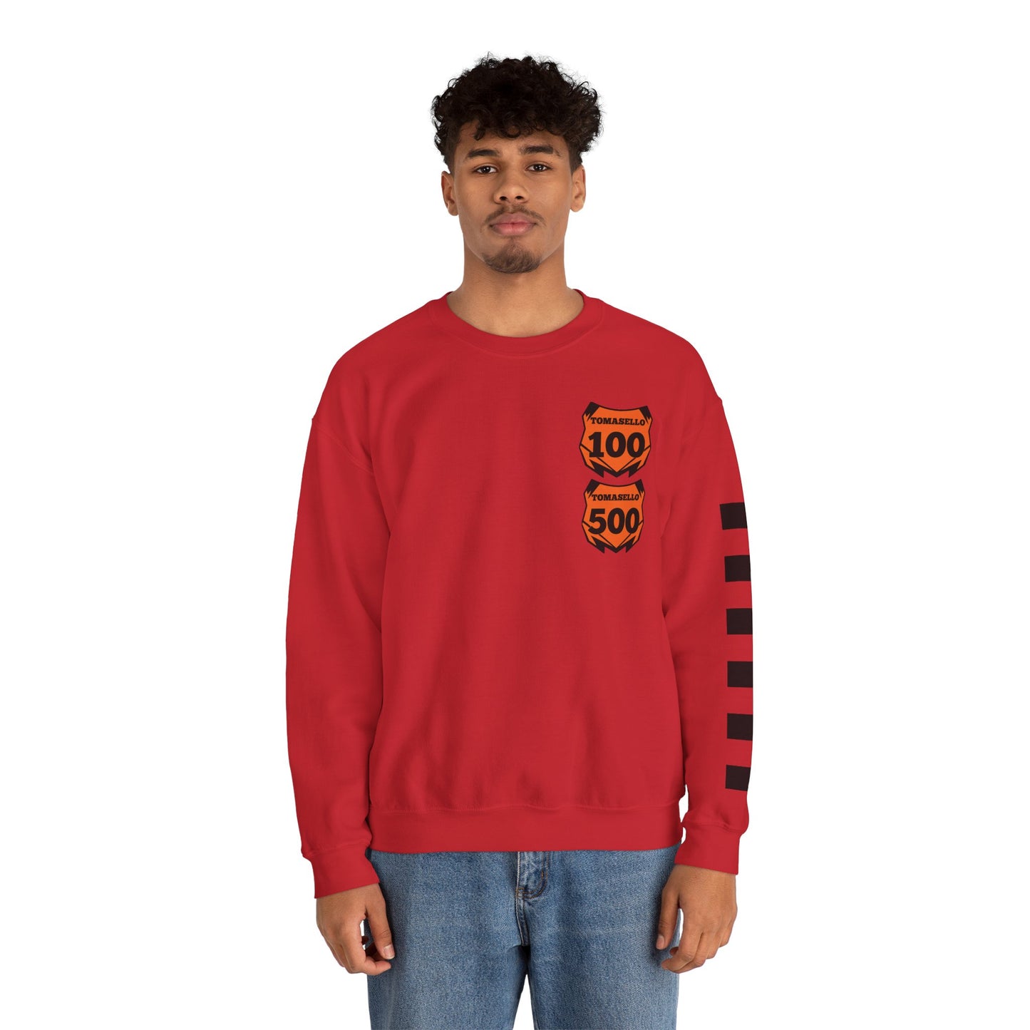 Custom Unisex Number Plate Sweatshirt *You pick back saying*
