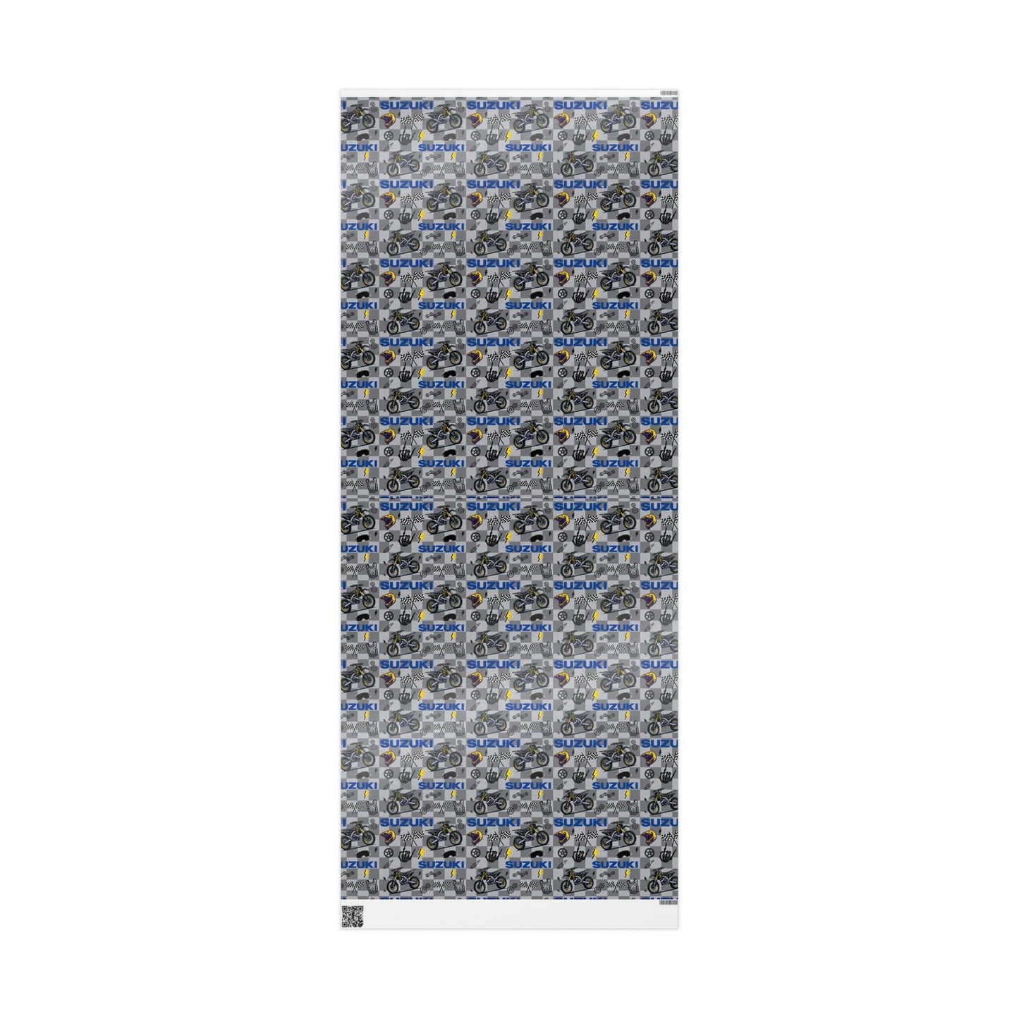 Suzuki Dirt Bike Inspired Gift Wrap