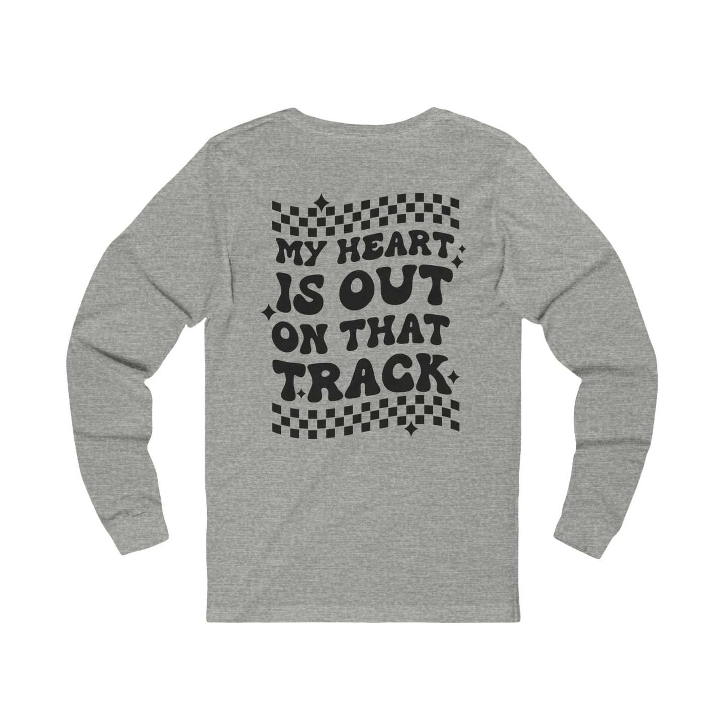 Custom Unisex Number Plate Long Sleeve *You pick back saying*