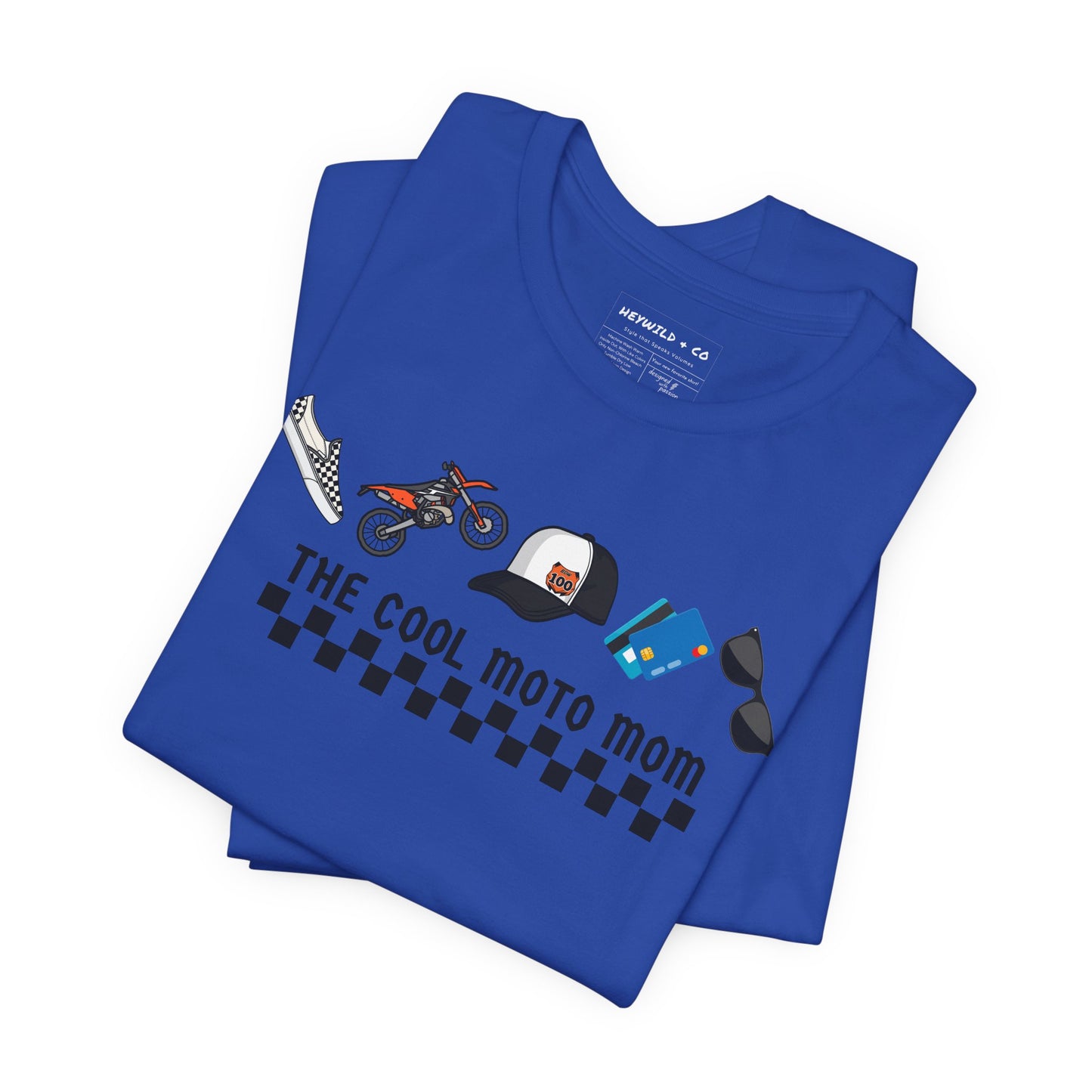 The Cool Moto Mom Custom Shirt