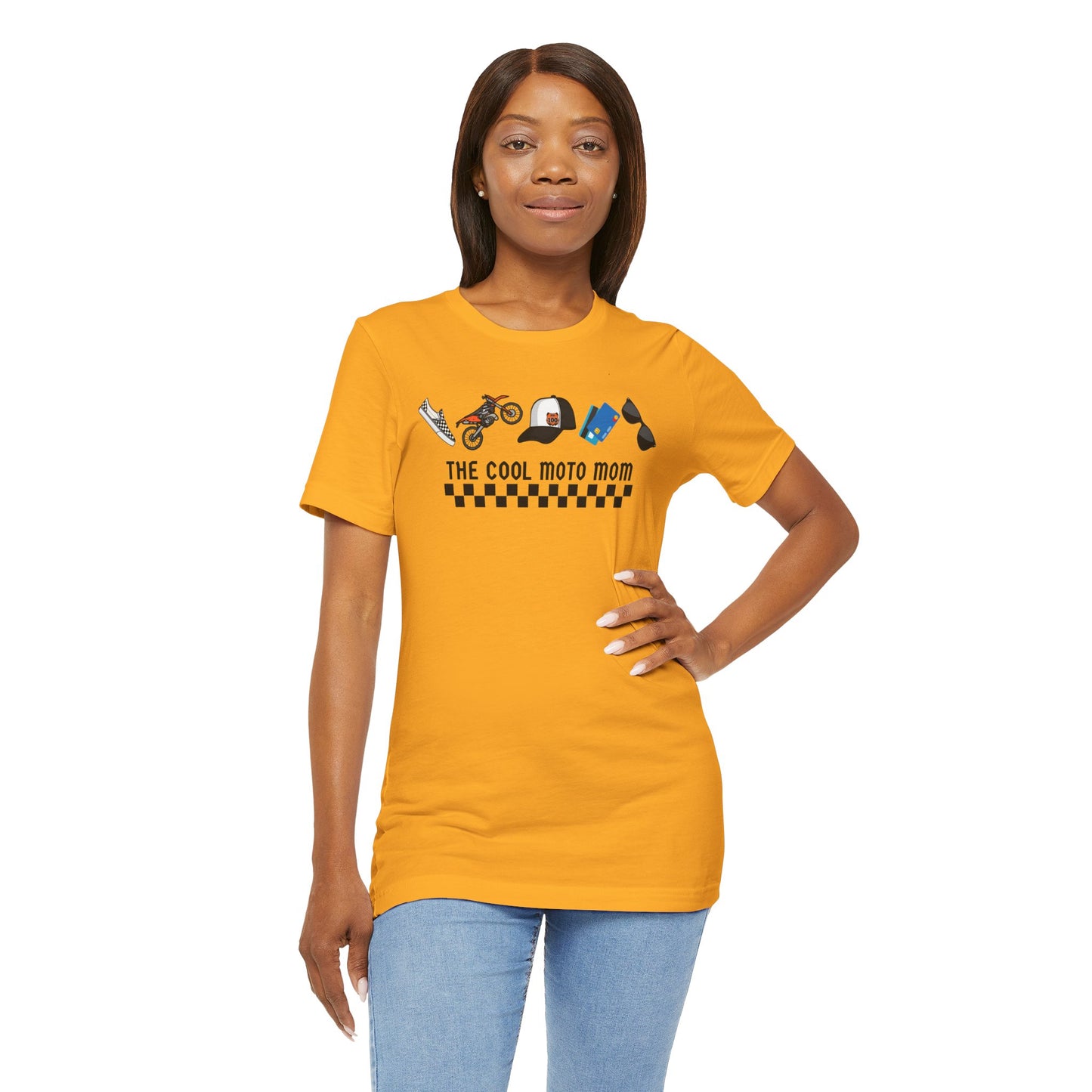 The Cool Moto Mom Custom Shirt