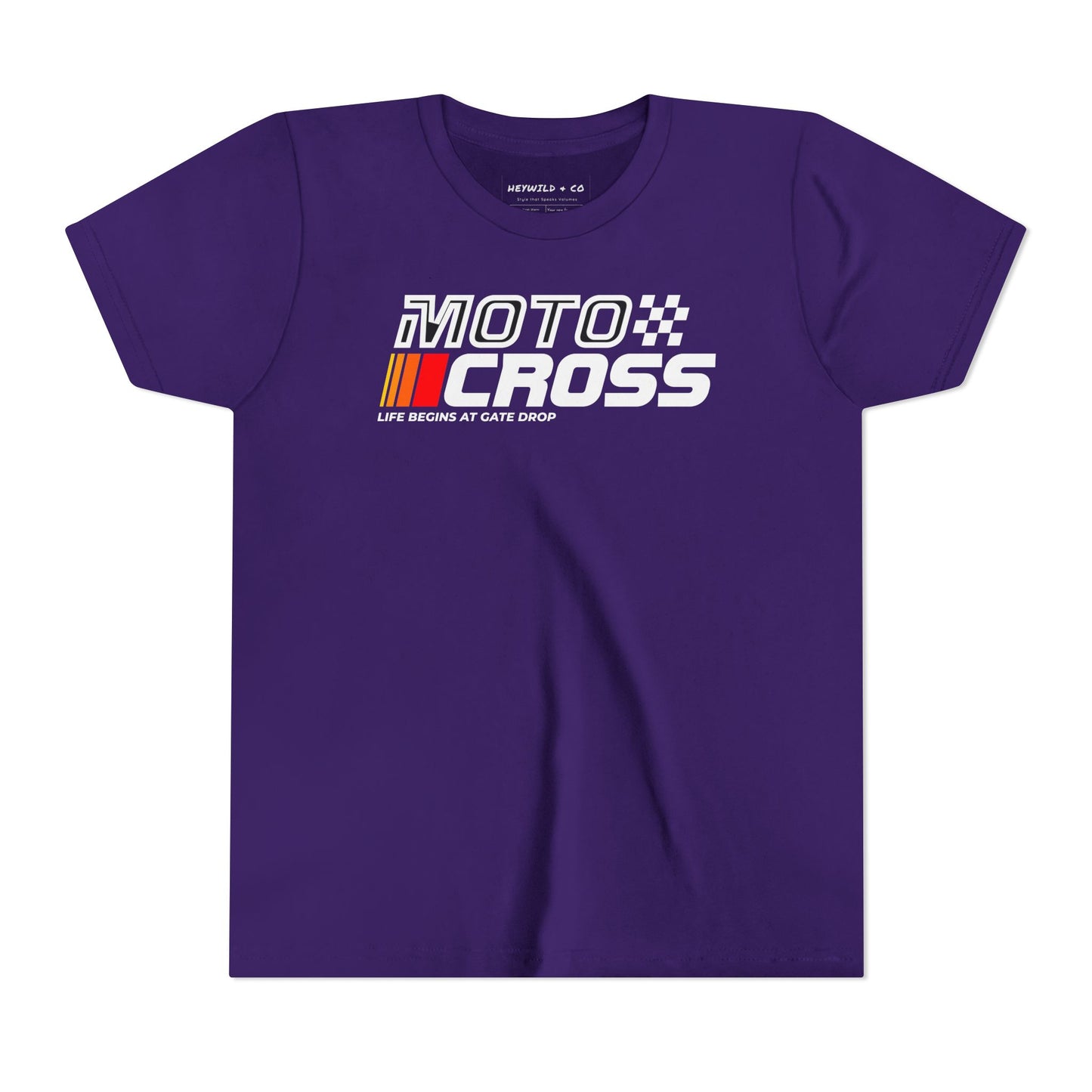 Life Begins at Gate Drop Youth Shirt