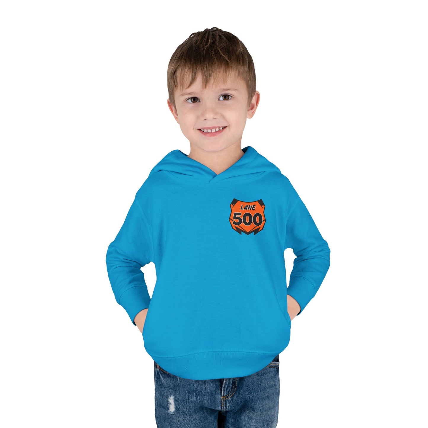 Toddler Custom Number Plate Hoodie *You pick the back saying*