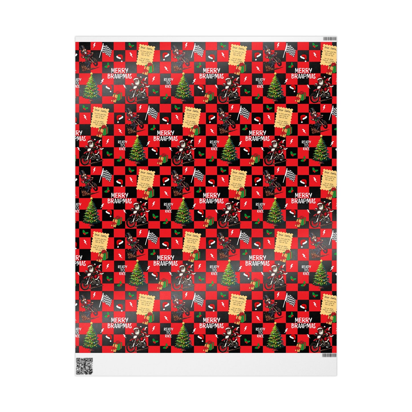 Dear Santa Christmas Gift Wrap