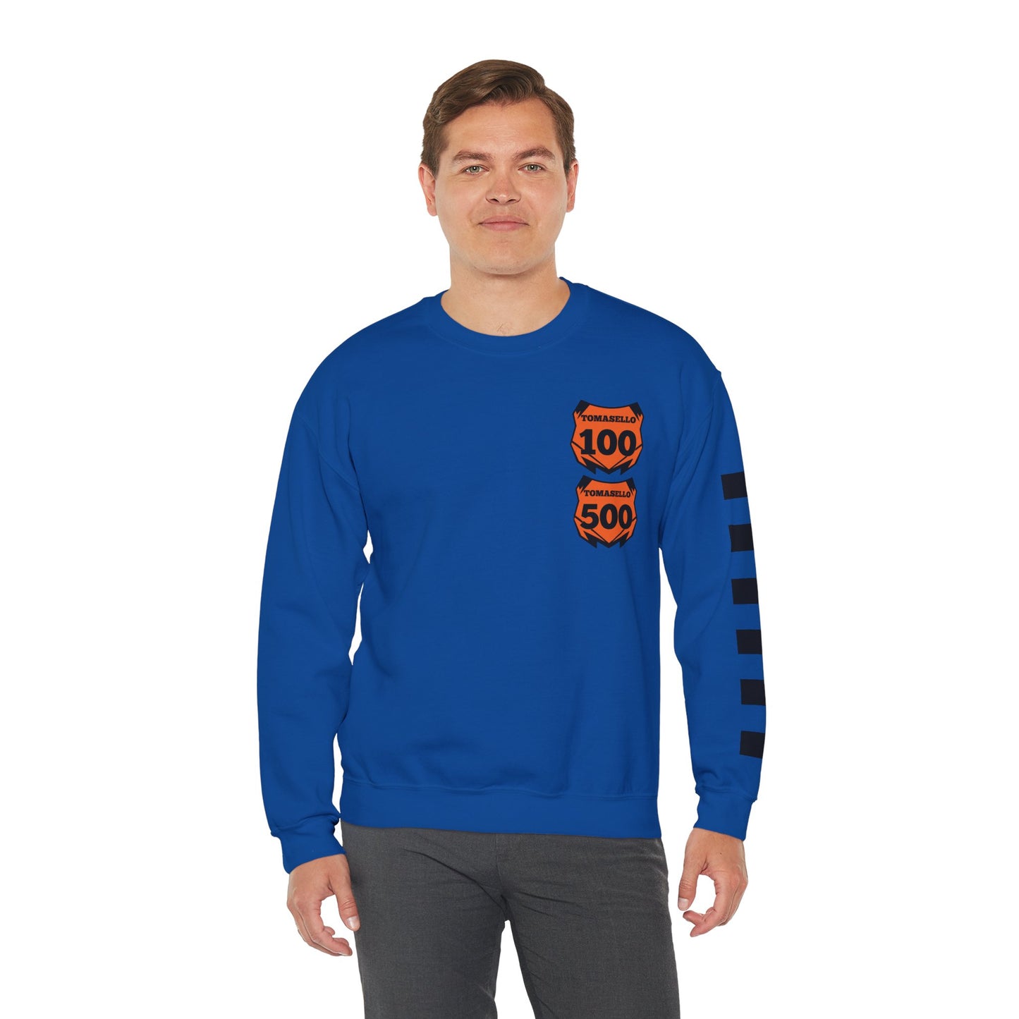 Custom Unisex Number Plate Sweatshirt *You pick back saying*