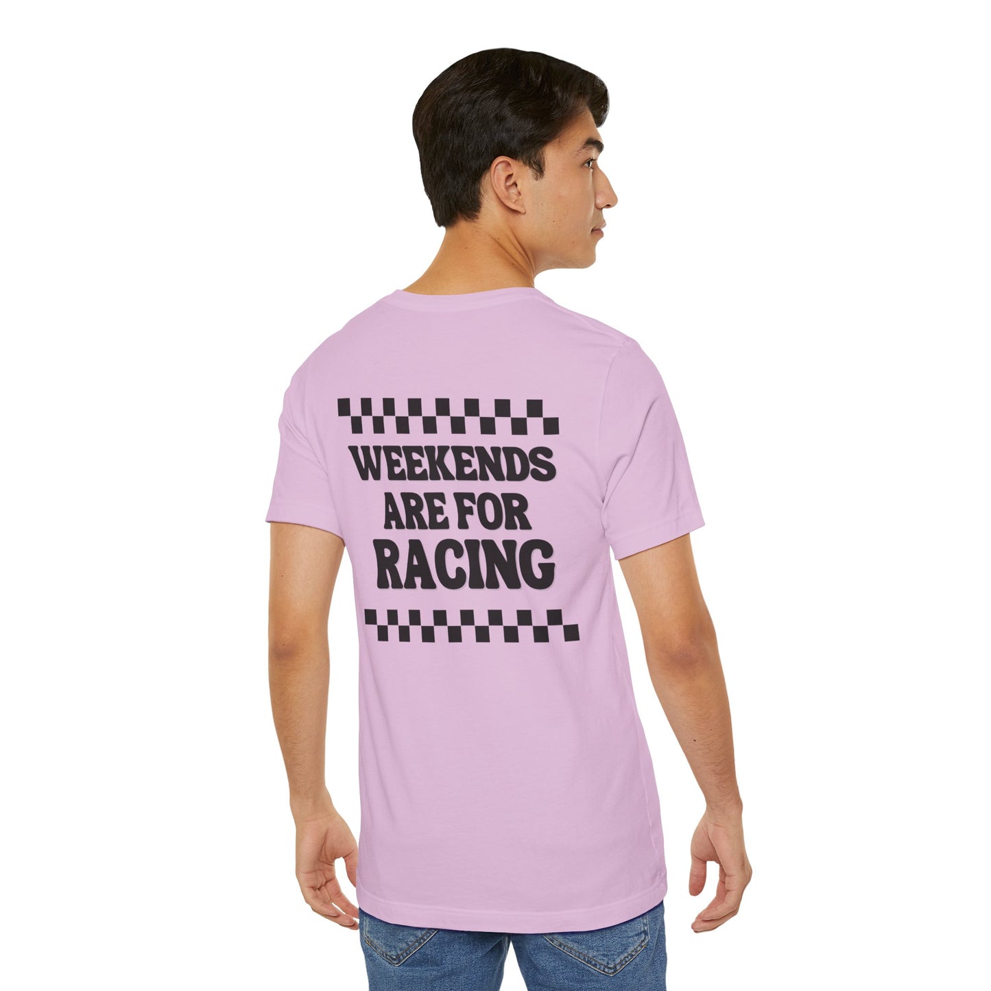 Custom Unisex Number Plate Shirt *You pick the back saying*
