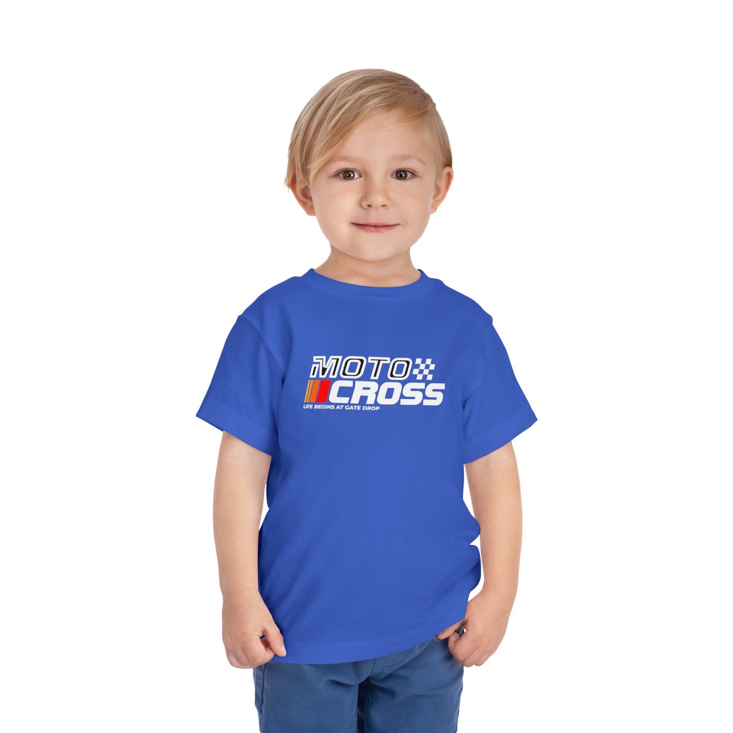 Life Begins at Gate Drop Toddler Shirt