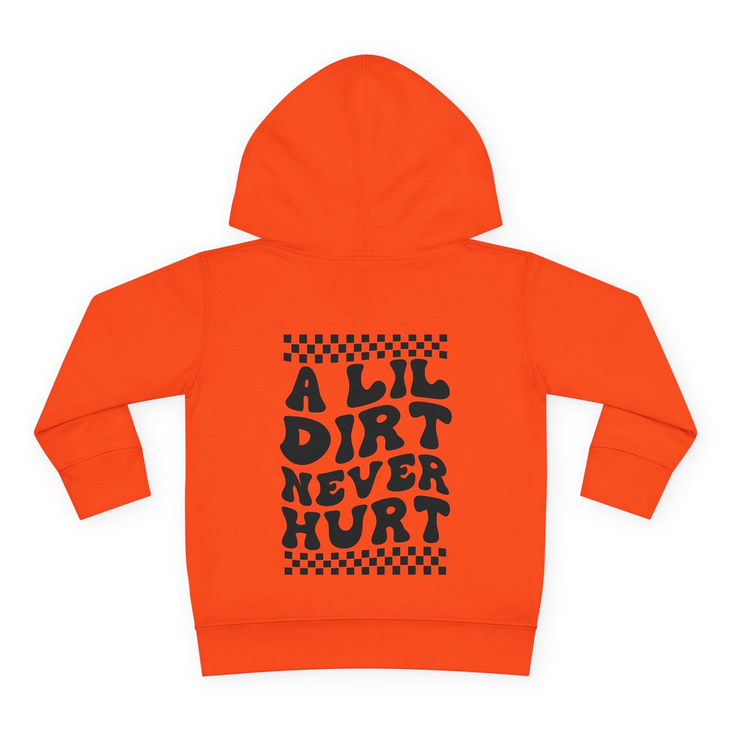Toddler Custom Number Plate Hoodie *You pick the back saying*
