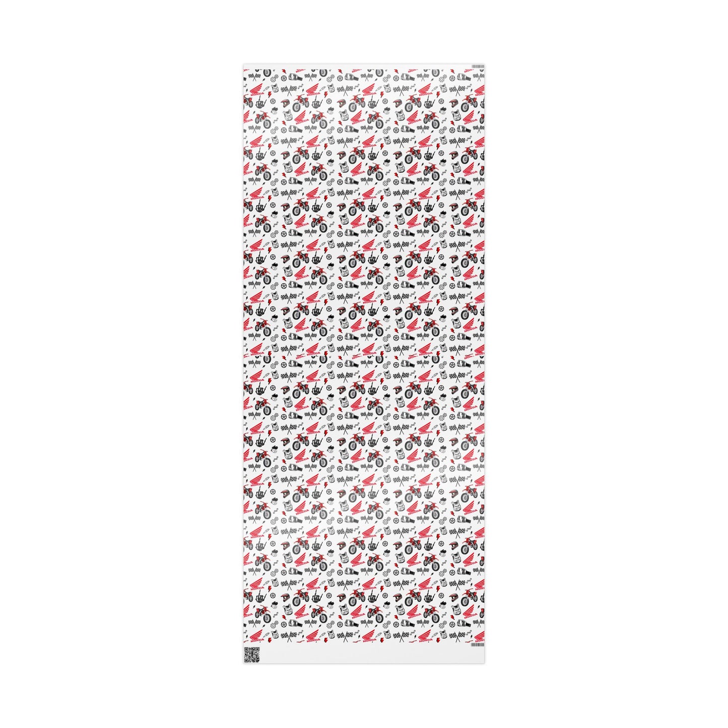 Honda Dirt Bike Inspired Gift Wrap