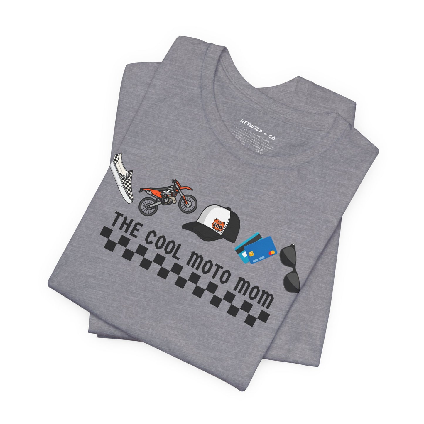 The Cool Moto Mom Custom Shirt