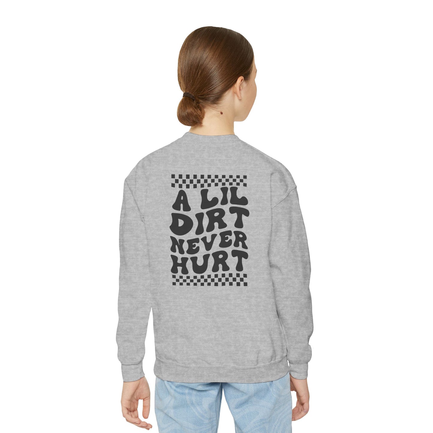Lil Dirt Custom Youth Sweatshirt