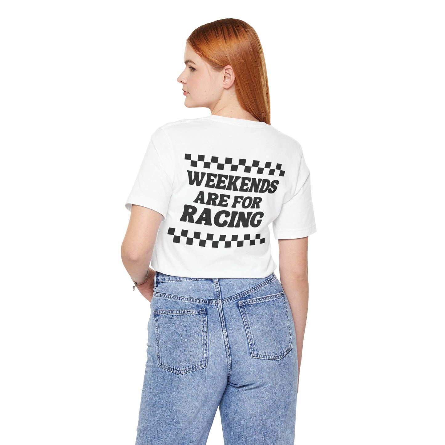 Custom Unisex Number Plate Shirt *You pick the back saying*