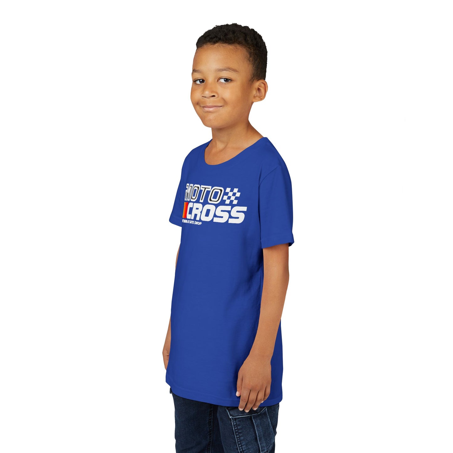 Life Begins at Gate Drop Youth Shirt