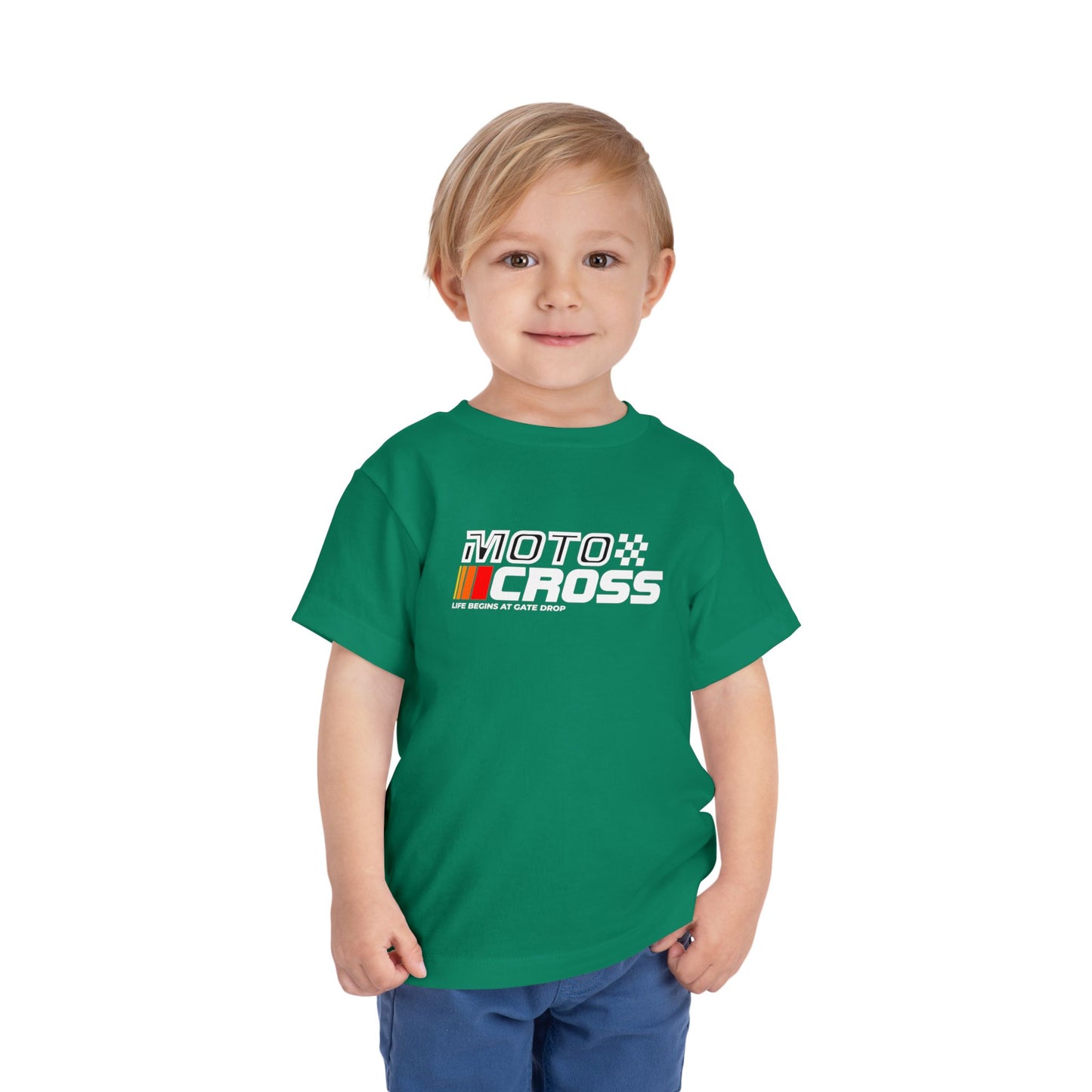 Life Begins at Gate Drop Toddler Shirt