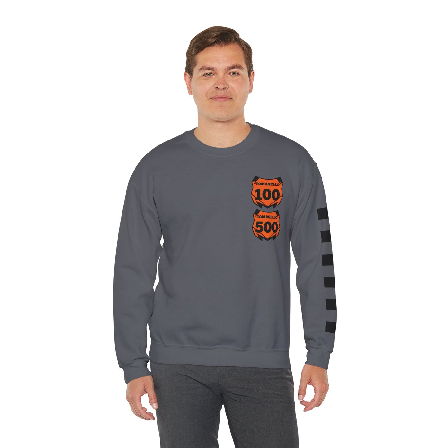 Custom Unisex Number Plate Sweatshirt *You pick back saying*