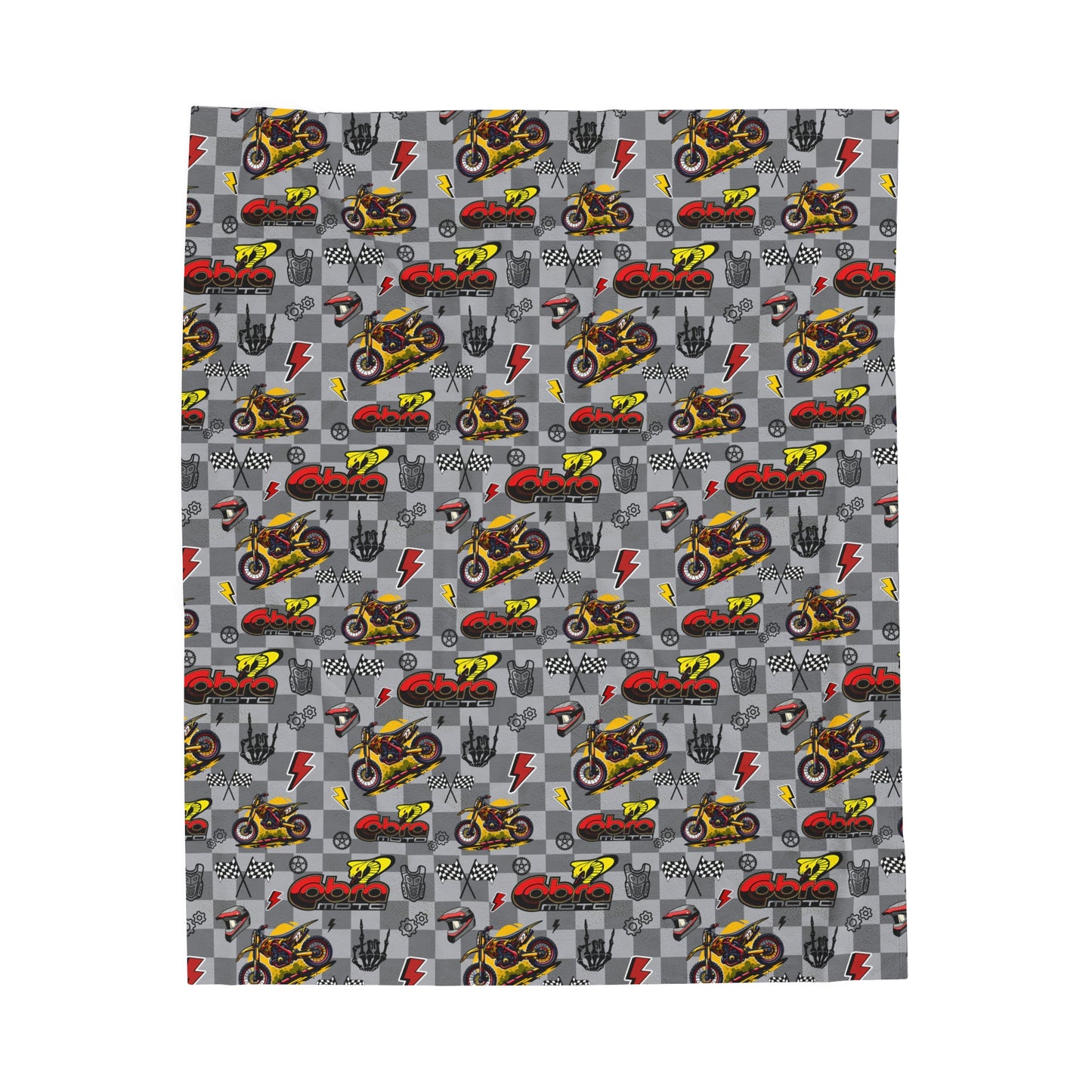 Cobra Moto Inspired Blanket