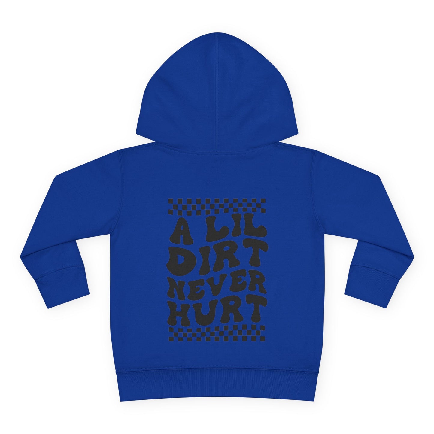 Toddler Custom Number Plate Hoodie *You pick the back saying*