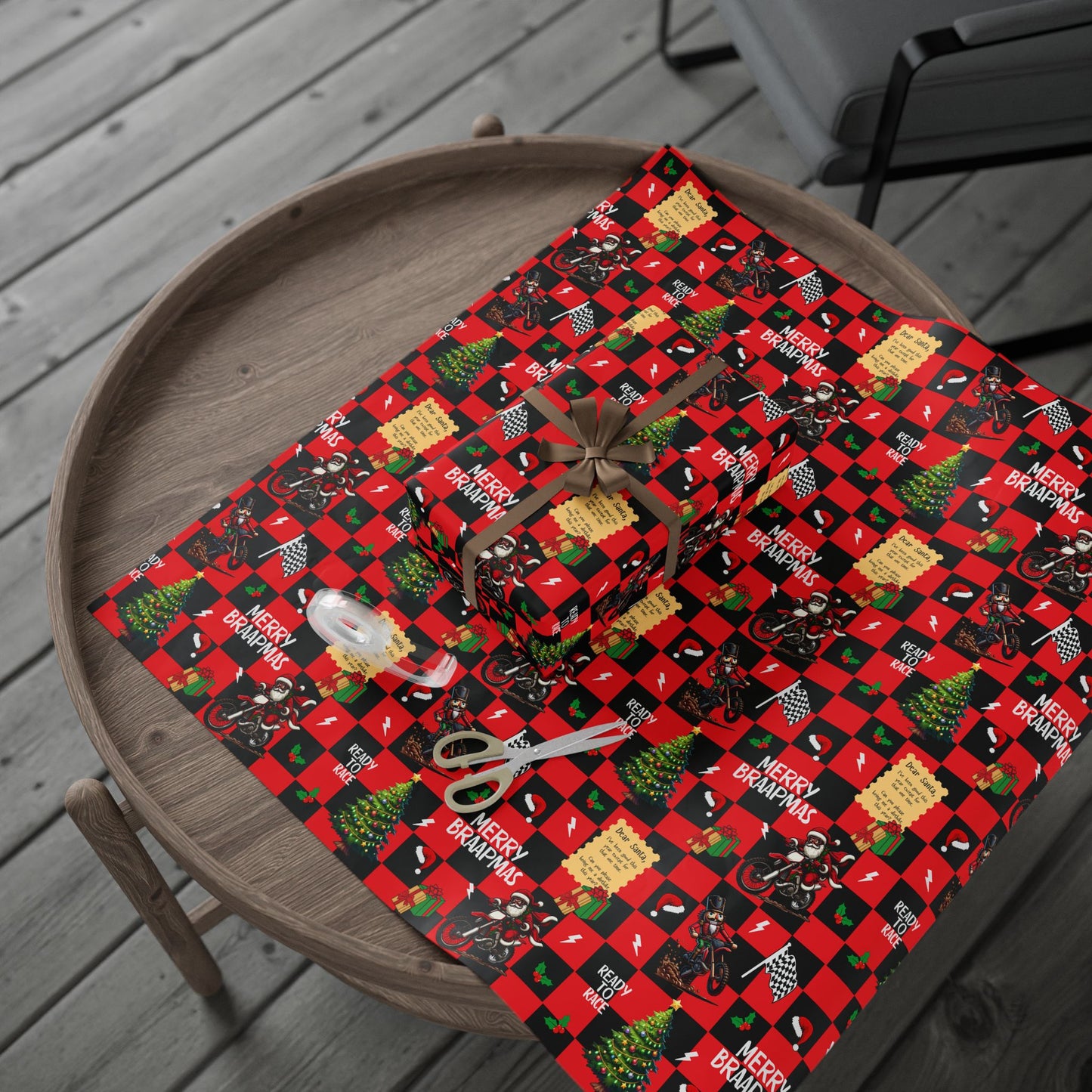 Dear Santa Christmas Gift Wrap