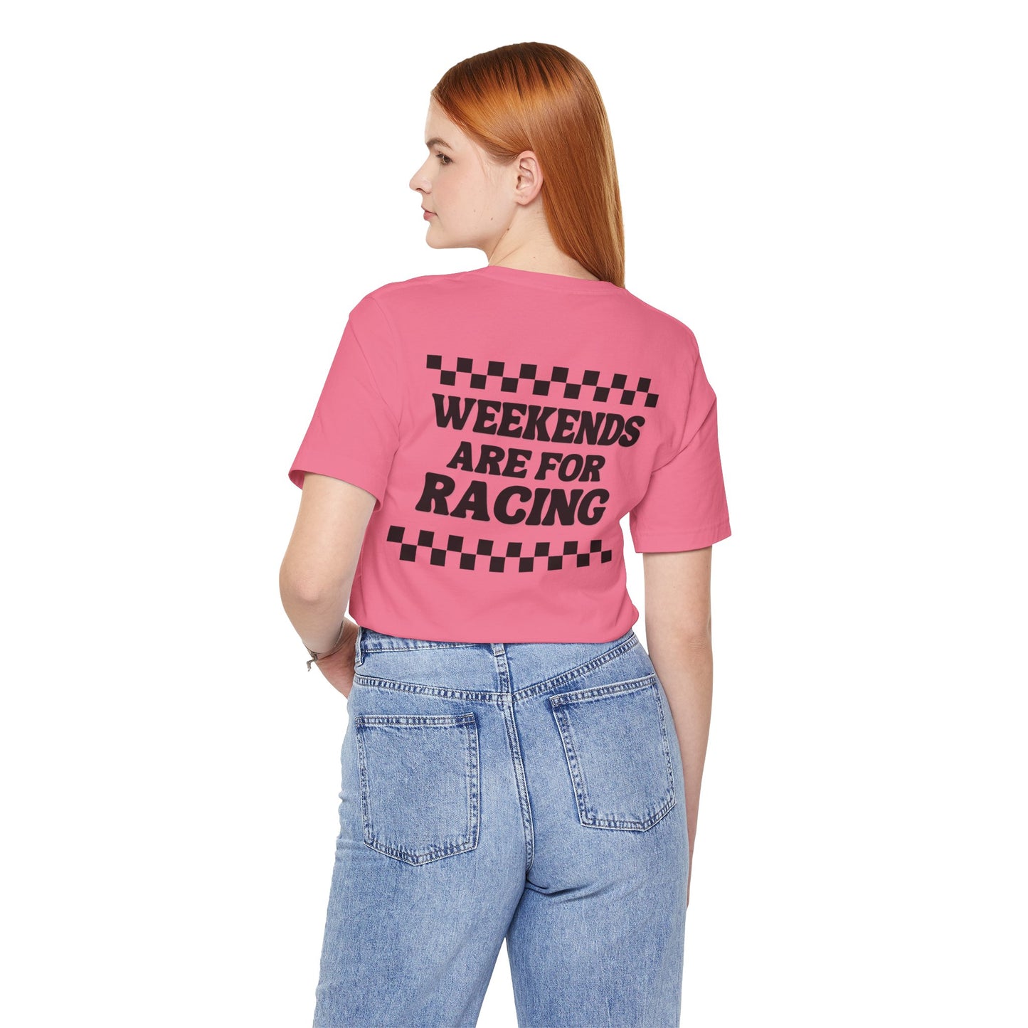 Custom Unisex Number Plate Shirt *You pick the back saying*