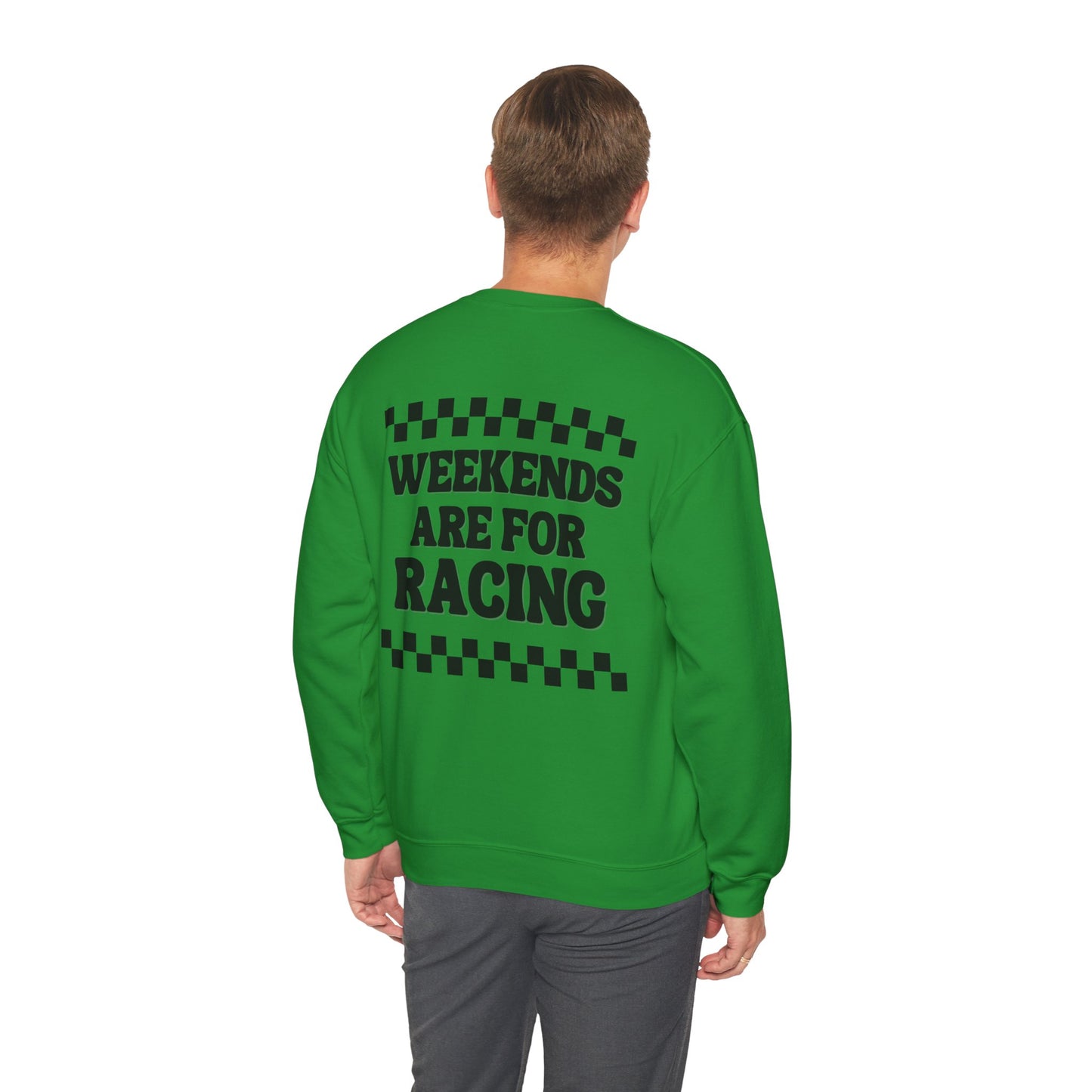 Custom Unisex Number Plate Sweatshirt *You pick back saying*